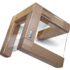 Bloc vide Artelegno Grand Prix en bois et plexiglass pour 10 couteaux de cuisine