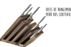 Bloc vide Artelegno Venezia pour 14 couteaux de cuisine