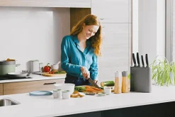 Bloc vide Berghoff Leo en ABS et Polypropylène réversible pour 8 couteaux de cuisine