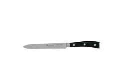 Bloc Wüsthof Classic Ikon noir - 9 couteaux forgés