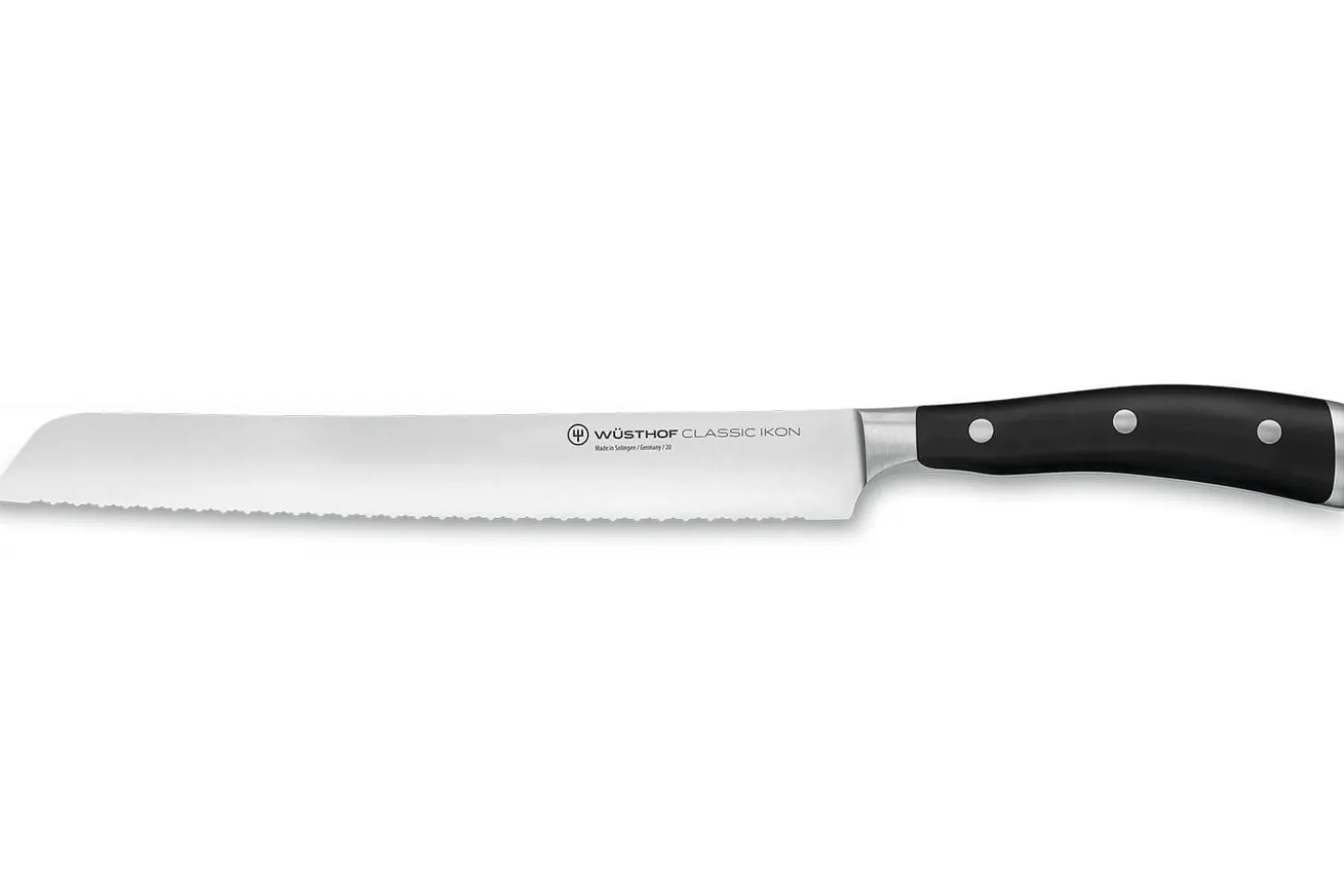 Bloc Wüsthof Classic Ikon noir - 6 couteaux forgés