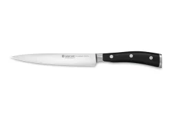 Bloc Wüsthof Classic Ikon noir - 6 couteaux forgés