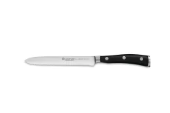 Bloc Wüsthof Classic Ikon noir - 6 couteaux forgés