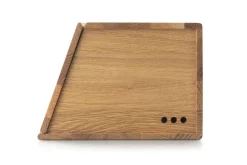 Boite à pain Continenta en bois de chêne 40x26x18,5cm