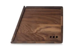 Boite à pain Continenta en bois de noyer 40x26x18,5cm