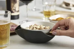 Bol de service Joseph Joseph Double-Dish avec base de récupération des déchets