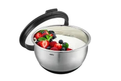 Bol Gefu Muovo en acier inoxydable diamètre 16cm avec couvercle hermétique