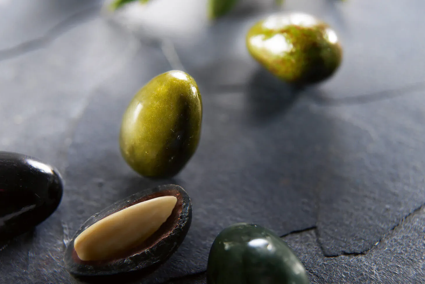 Bonbons au chocolat François Doucet Olives de Provence 120g