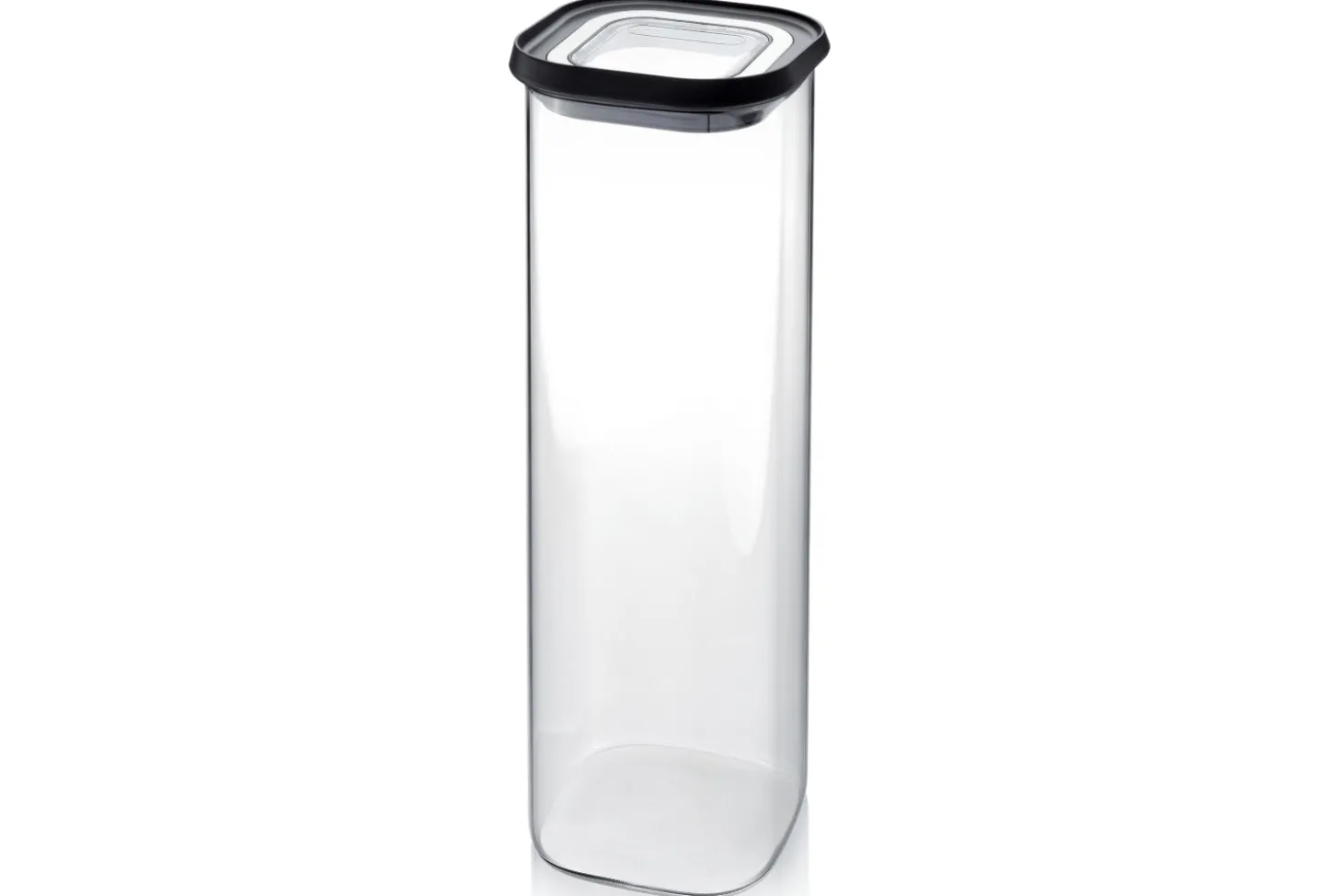 Boîte de conservation Gefu Pantry en verre borosilicate 2500ml + 3 étiquettes autocollantes