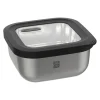 Boîte de conservation Gefu Provido carrée 400ml en acier inox