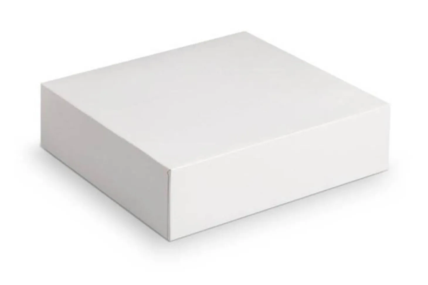 Boîte à gâteaux Patisdécor en carton blanc