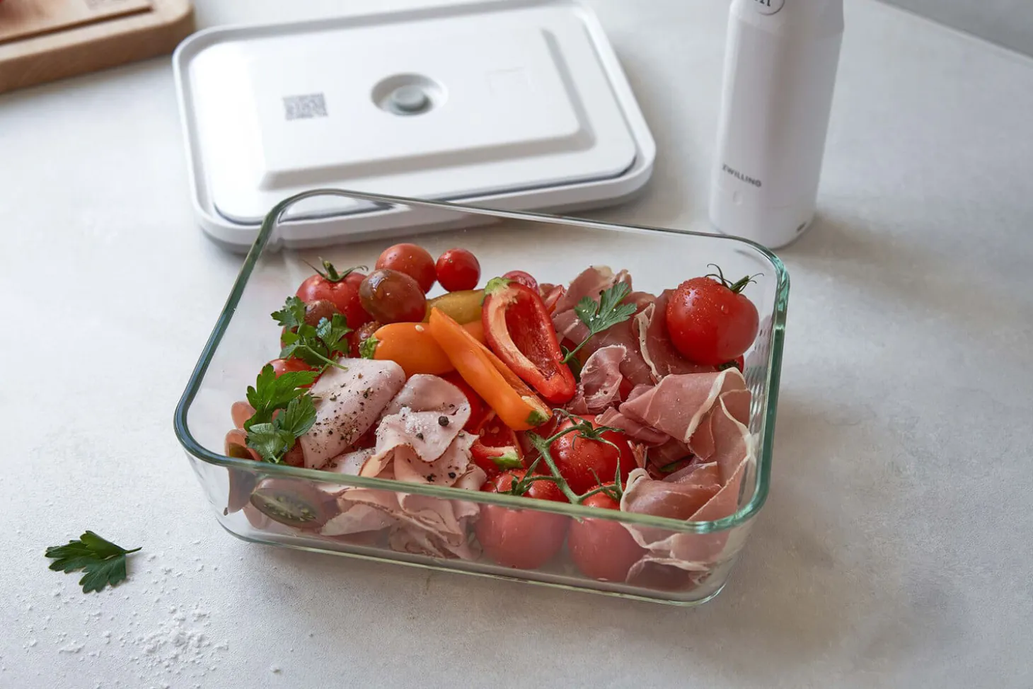 Boîte pour réfrigérateur sous vide Zwilling Fresh & Save en verre borosilicate