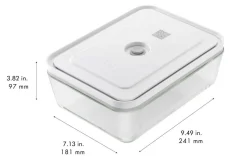 Boîte pour réfrigérateur sous vide Zwilling Fresh & Save en verre borosilicate