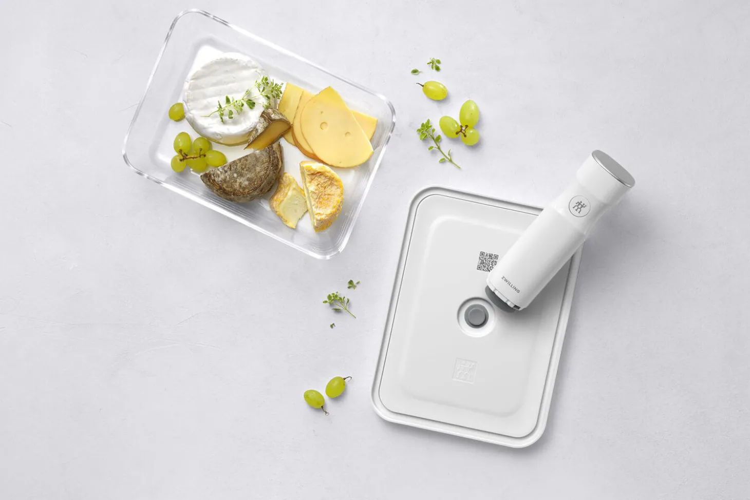 Boîte pour réfrigérateur sous vide Zwilling Fresh & Save en verre borosilicate