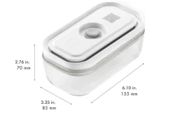 Boîte sous vide Zwilling Fresh & Save en verre borosilicate