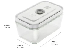Boîte sous vide Zwilling Fresh & Save en verre borosilicate