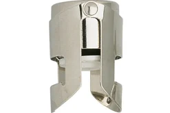 Bouchon à champagne Ghidini nickelé ergonomique