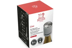 Bouchon à champagne Peugeot Line Aluminium gris métallisé