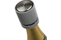 Bouchon à champagne Peugeot Line Aluminium gris métallisé