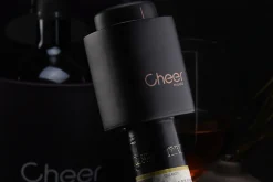 Bouchon de conservation Cheer Moda Peak - Noir & Bronze