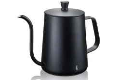 Bouilloire Gefu Cinero 500ml noire à bec col de cygne