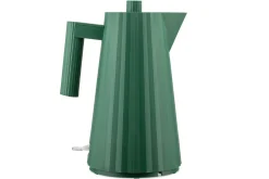 Bouilloire électrique Alessi Plissé verte design par Michele De Lucchi