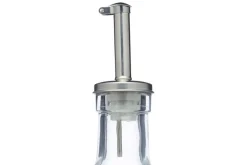 Bouteille à huile / vinaigre KitchenCraft World of Flavours en verre décoré 270ml