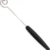 Broche à tremper en spirale acier inox manche PP noir