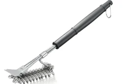 Brosse à gril BBQ Gefu sans poils en fils d'acier
