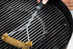 Brosse triangle pour barbecue Gefu BBQ en laiton