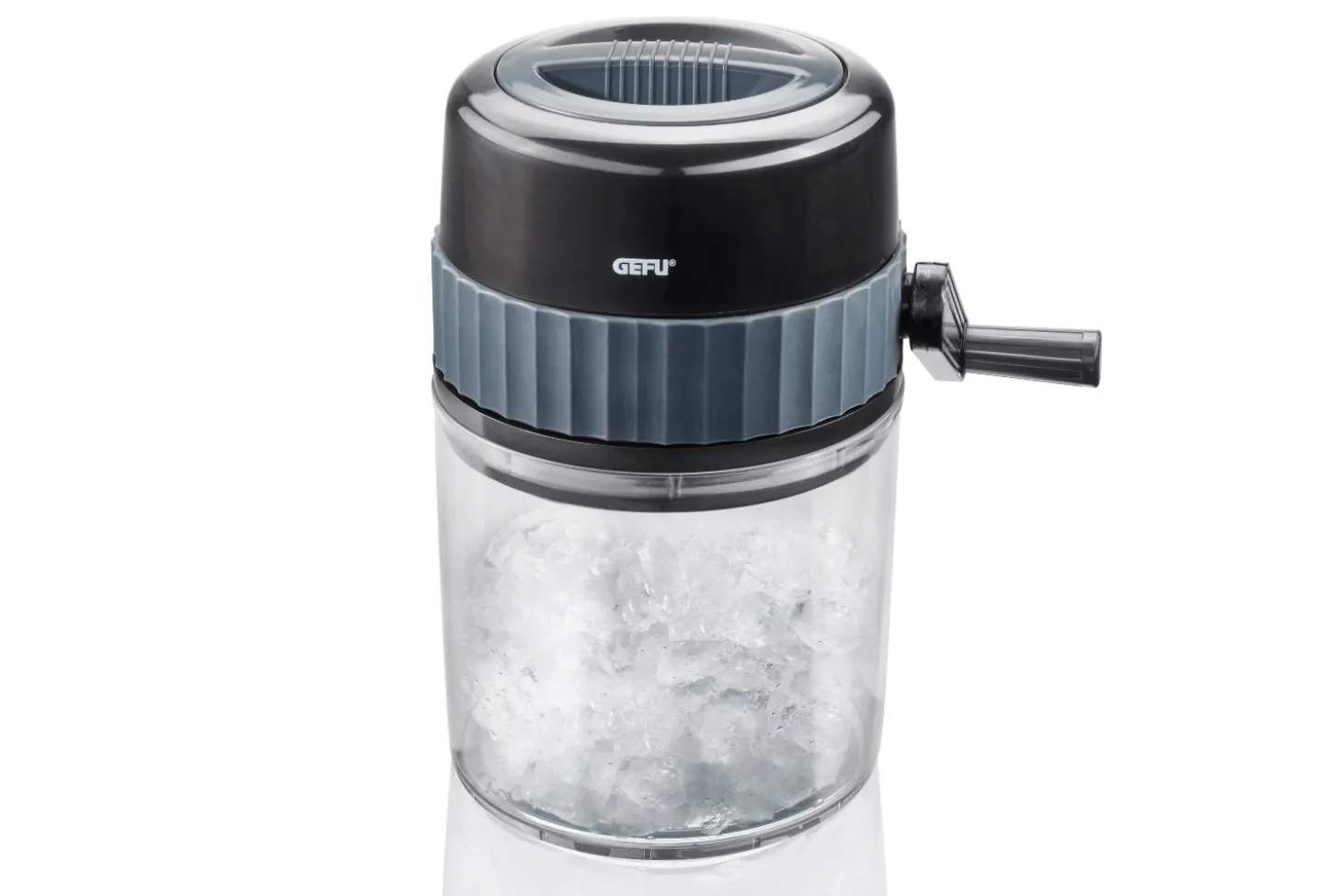 Broyeur à glace manuel Gefu Slush en acier inox et polymère 750ml