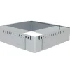 Cadre à entremets carré De Buyer extensible tout inox