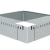 Cadre à entremets extensible rectangle De Buyer en inox