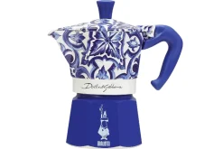 Cafetière italienne Bialetti Moka Exclusive Dolce & Gabbana Blu Mediterraneo