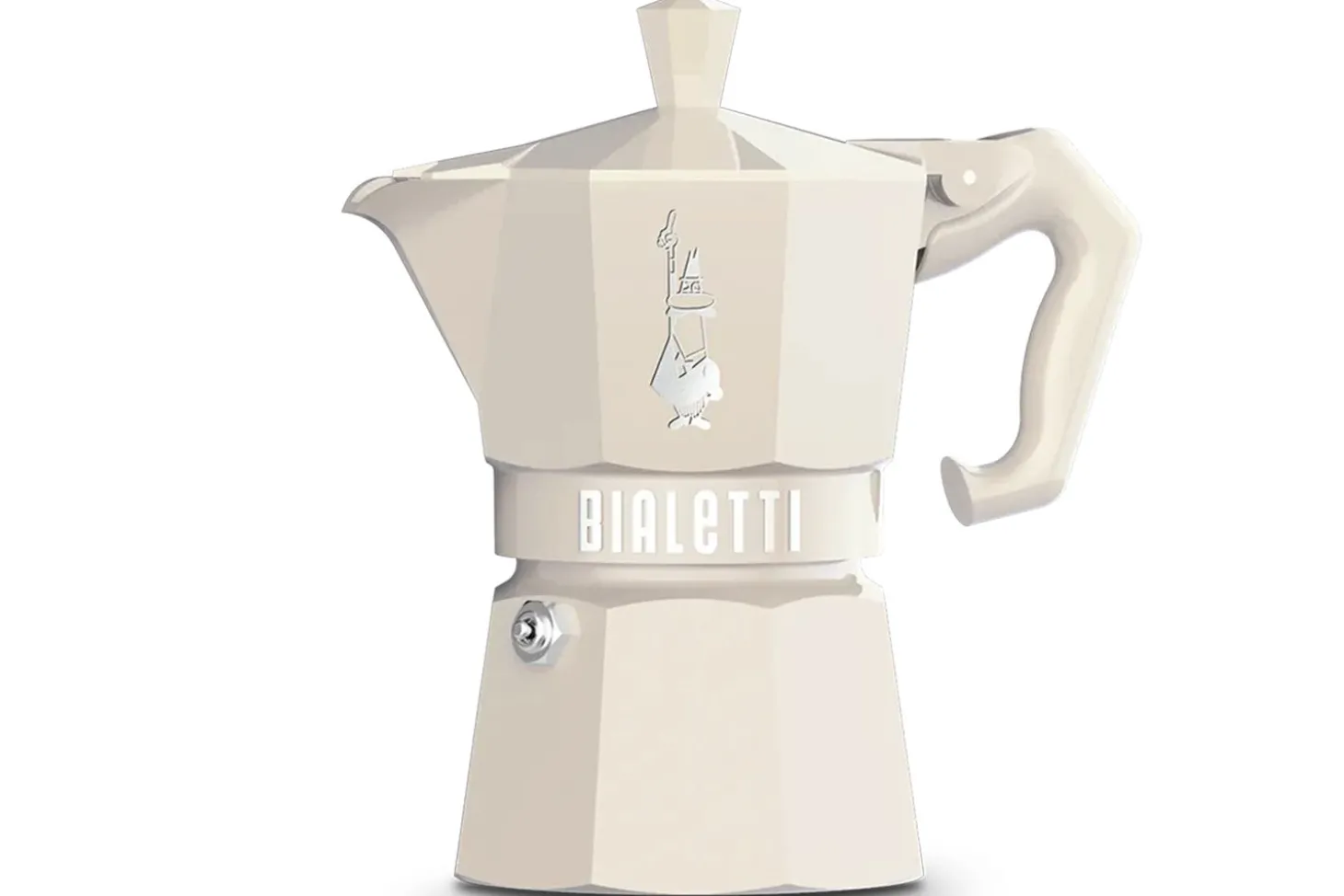 Cafetière italienne Bialetti Moka Exclusive crème