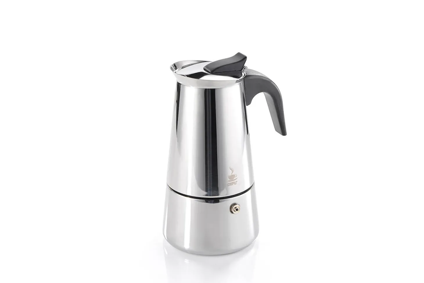 Cafetière italienne en inox Gefu Emilio tous feux
