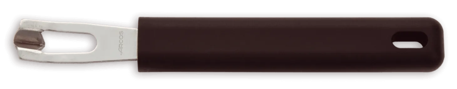 Canneleur ergonomique Arcos acier inoxydable 4cm