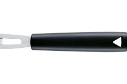 Canneleur Triangle forme U en inox manche en green grip