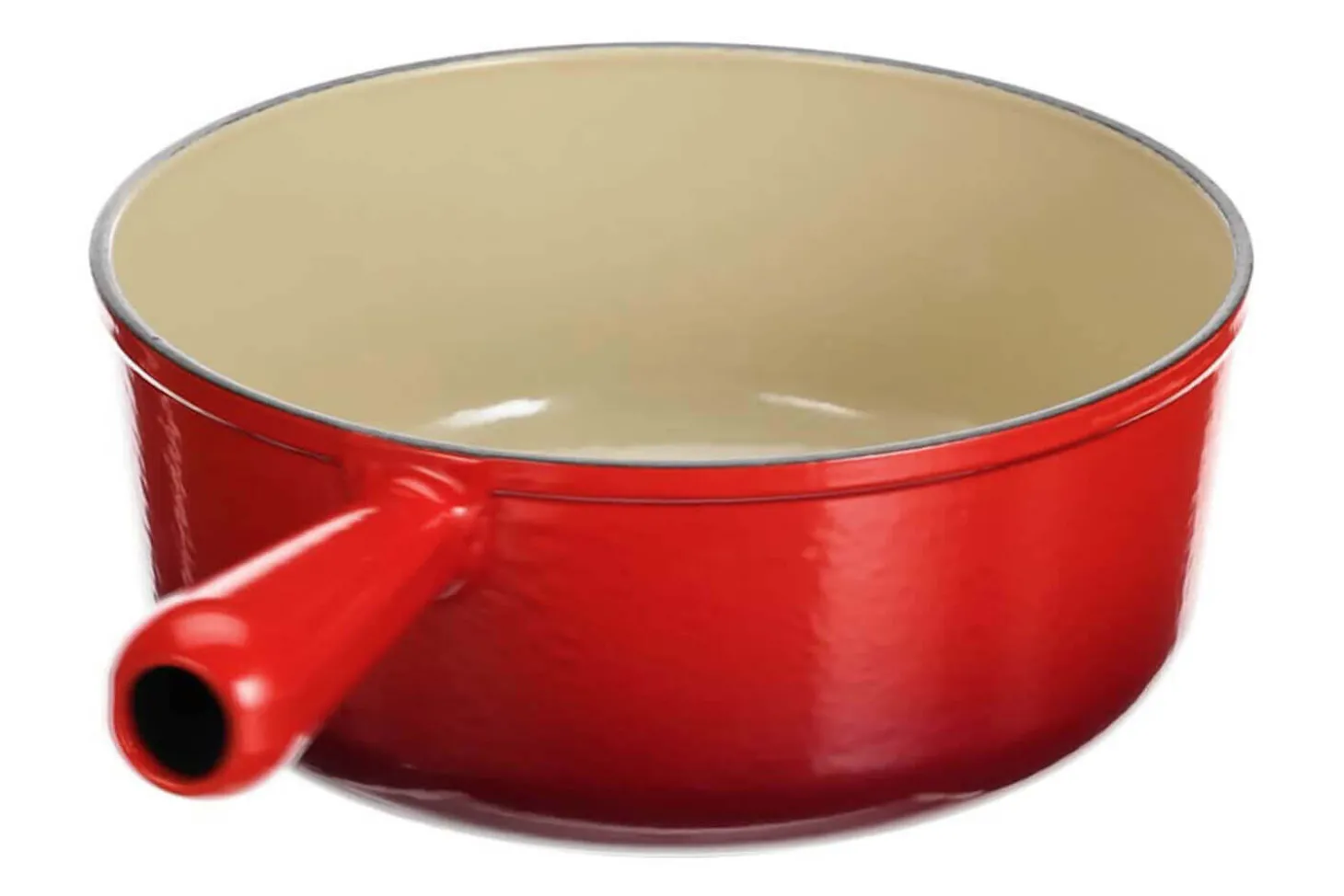 Caquelon Le Creuset 22cm en fonte émaillée Cerise