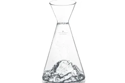 Carafe à eau Alaskan Maker Topographic Pic du midi en verre cristallin