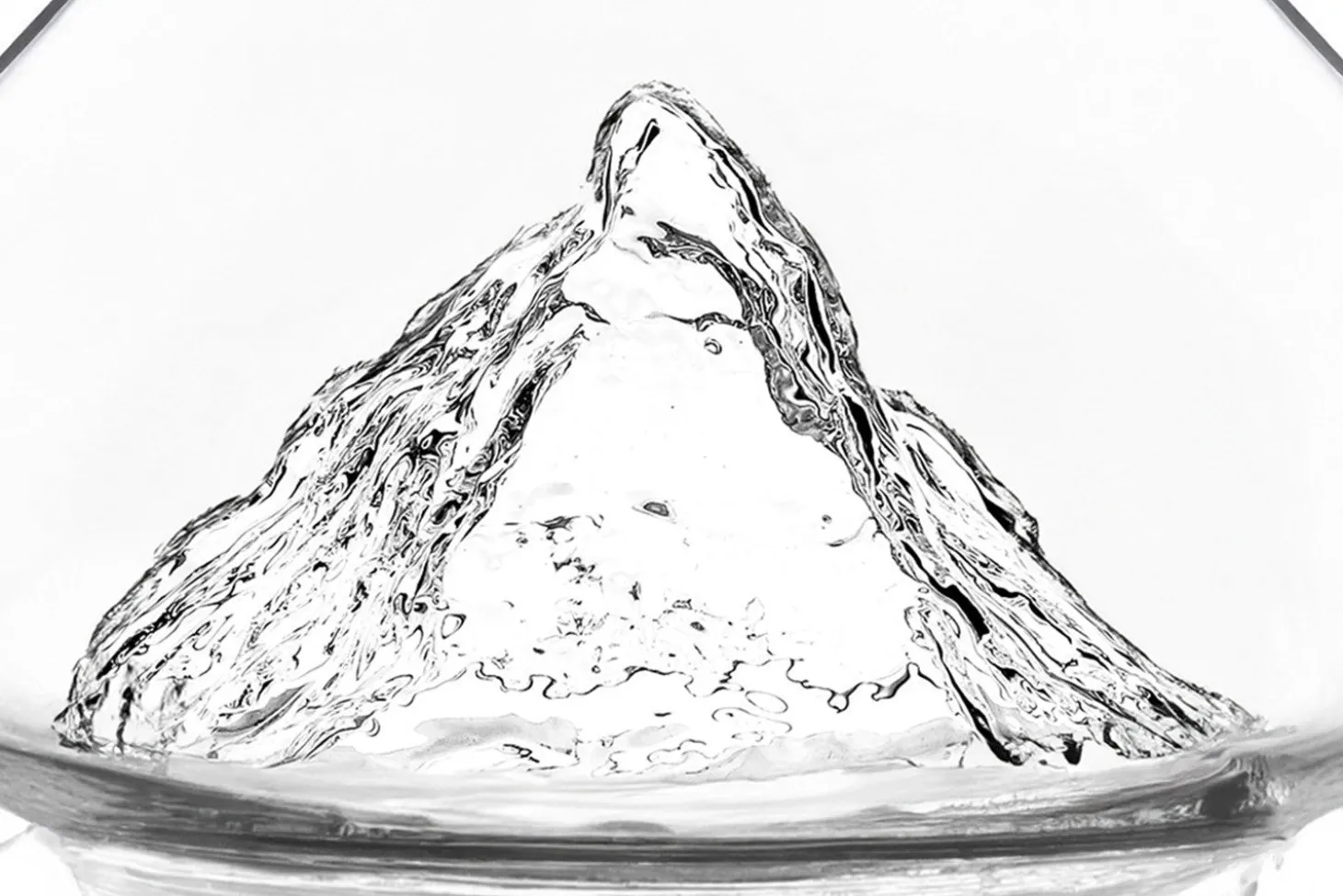 Carafe à vin Alaskan Maker Topographic Mont Cervin en verre cristallin