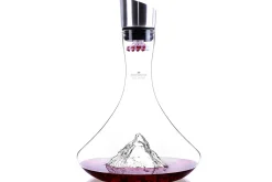 Carafe à vin Alaskan Maker Topographic Mont Cervin en verre cristallin