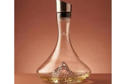 Carafe à vin Alaskan Maker Topographic Mont Cervin en verre cristallin
