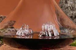 Carafe à vin Alaskan Maker Topographic Grand Canyon en verre cristallin