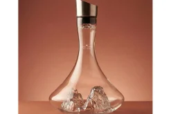 Carafe à vin Alaskan Maker Topographic Grand Canyon en verre cristallin