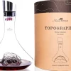 Carafe à vin Alaskan Maker Topographic Zugspitze en verre cristallin
