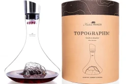 Carafe à vin Alaskan Maker Topographic Zugspitze en verre cristallin
