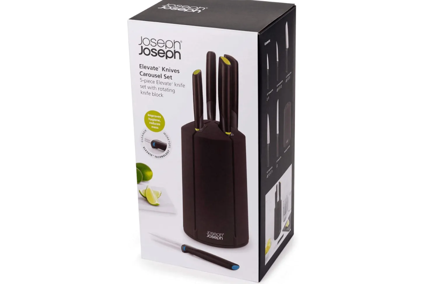 Carrousel de 5 couteaux Joseph Joseph Elevate Multicolore