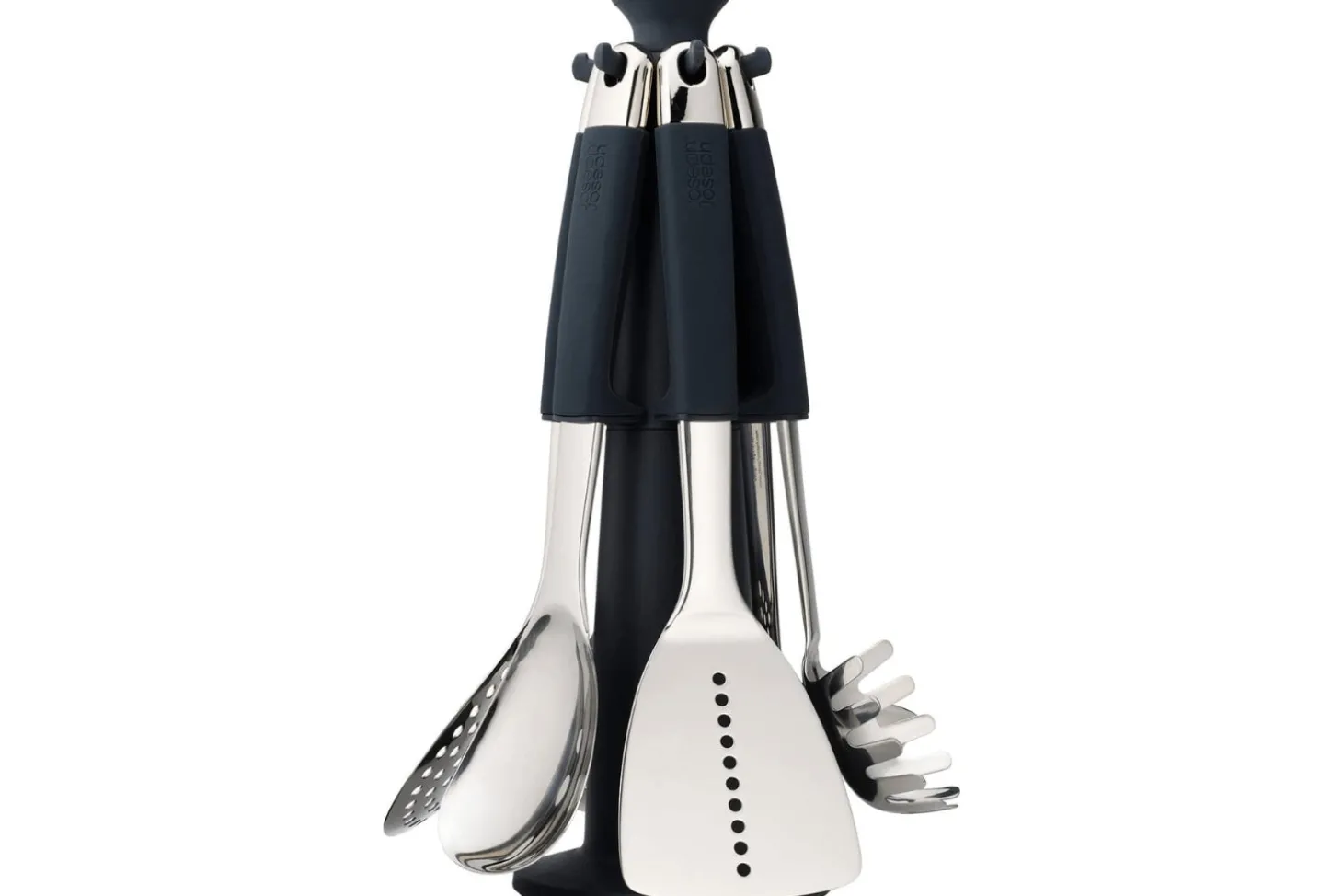 Carrousel de 6 ustensiles Joseph Joseph Elevate Steel en acier inoxydable avec support rotatif