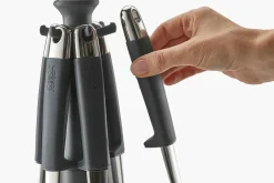 Carrousel de 6 ustensiles Joseph Joseph Elevate Steel en acier inoxydable avec support rotatif